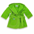 Baby badjas roze, lime of blauw 0/12 mnd